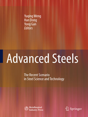 cover image of Advanced Steels